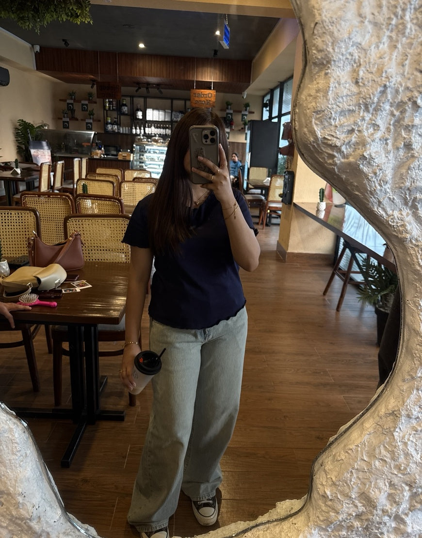 Super Baggy Wide Leg Jeans Light Wash