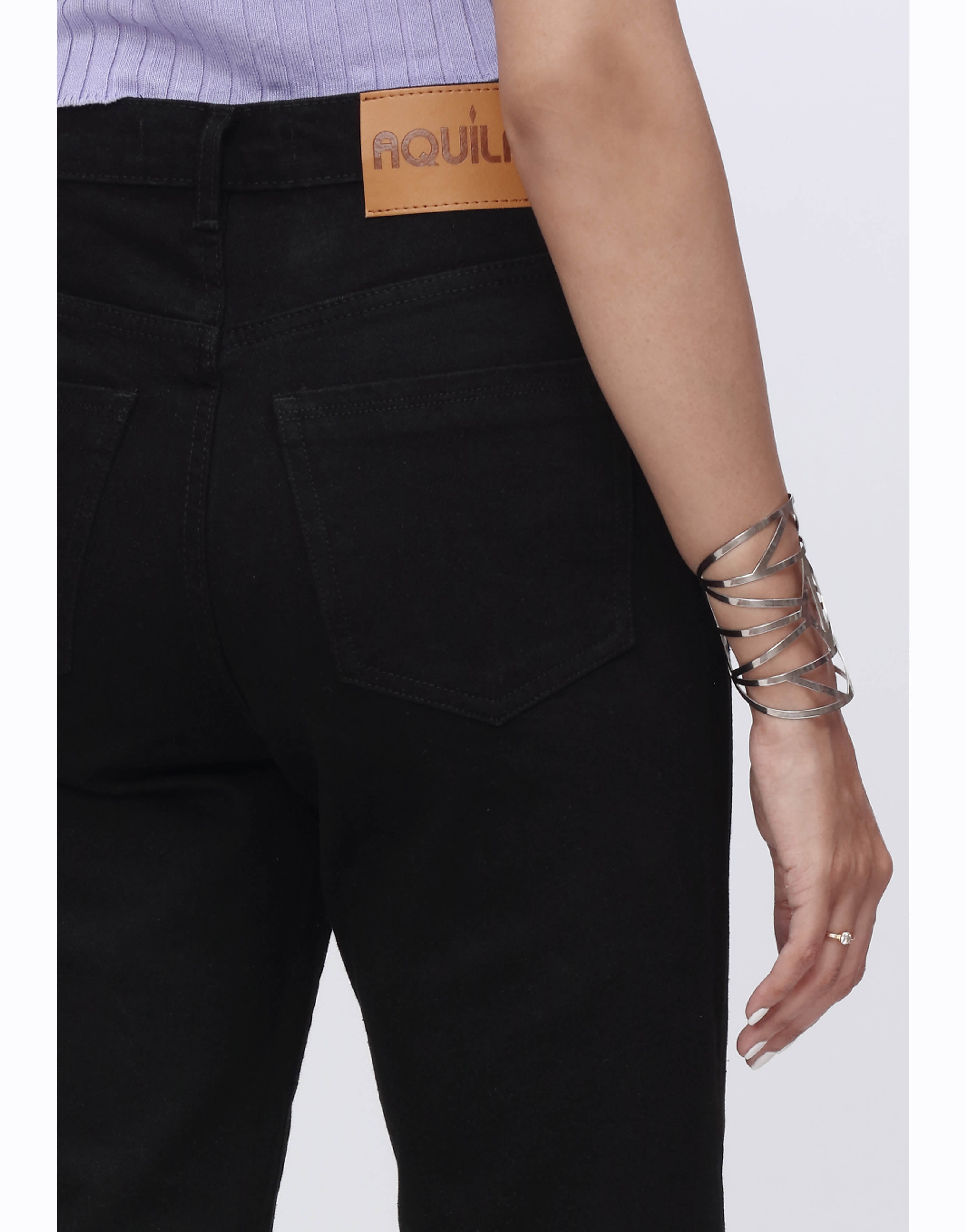 Bootcut Jeans Stretch in Jet Black