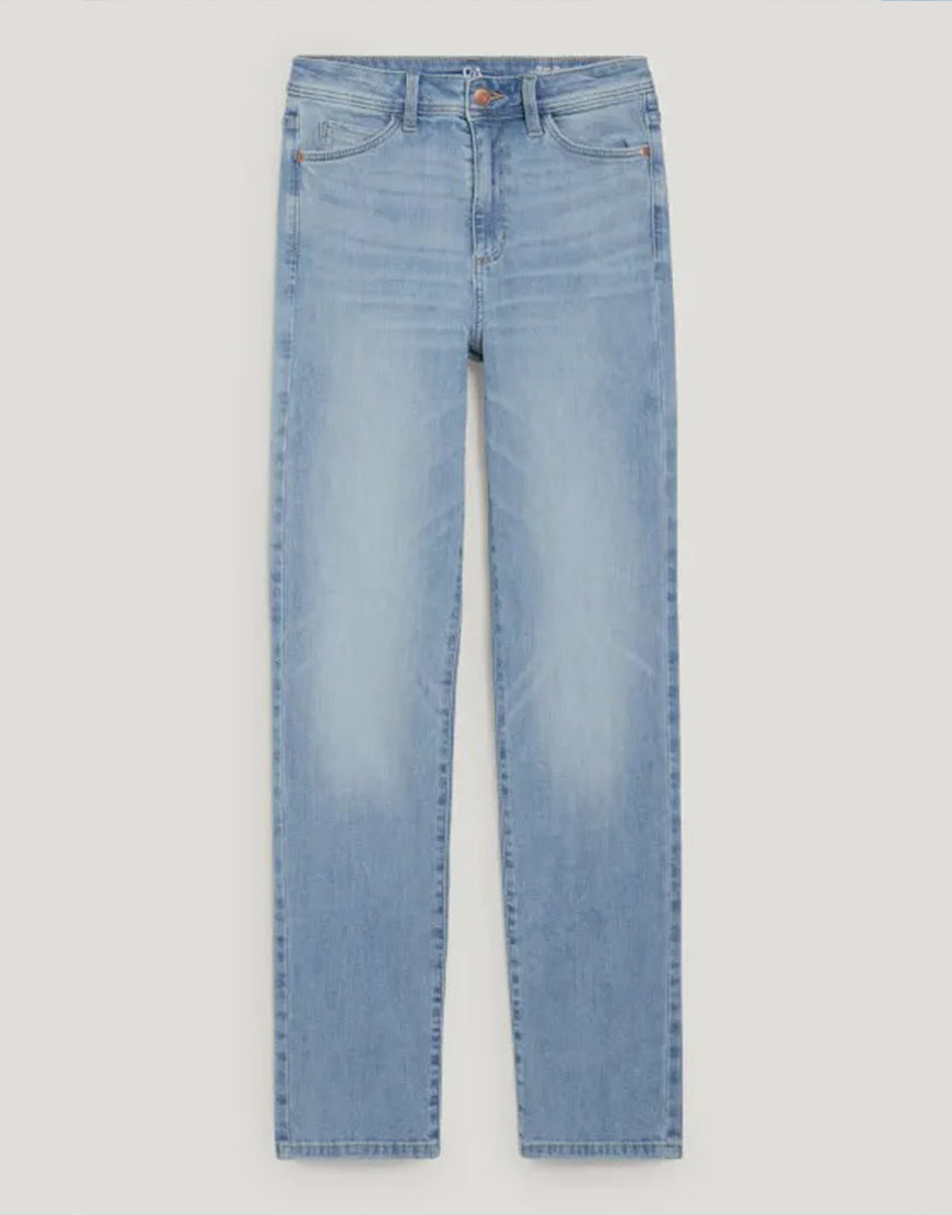 Slim Straight Stretchable Jeans Sky Wash