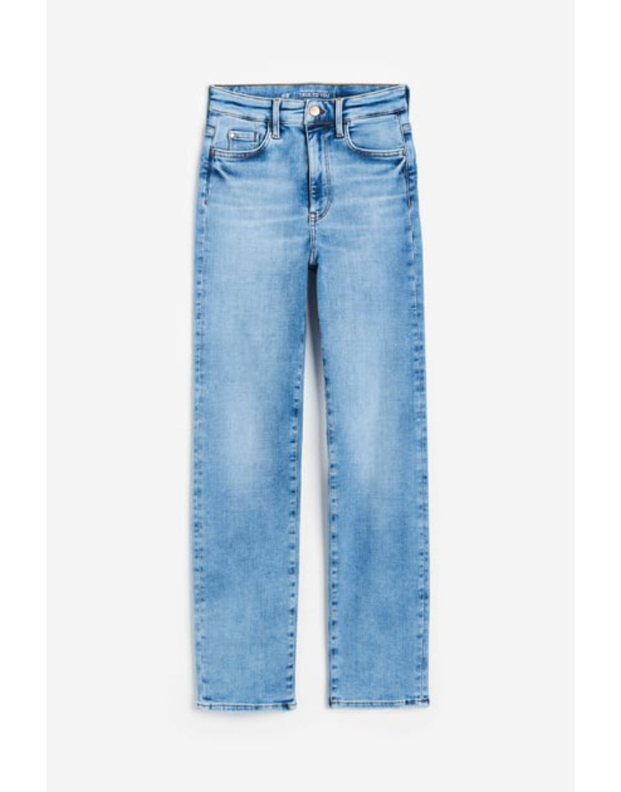 HM Slim Mom Jeans Light Wash