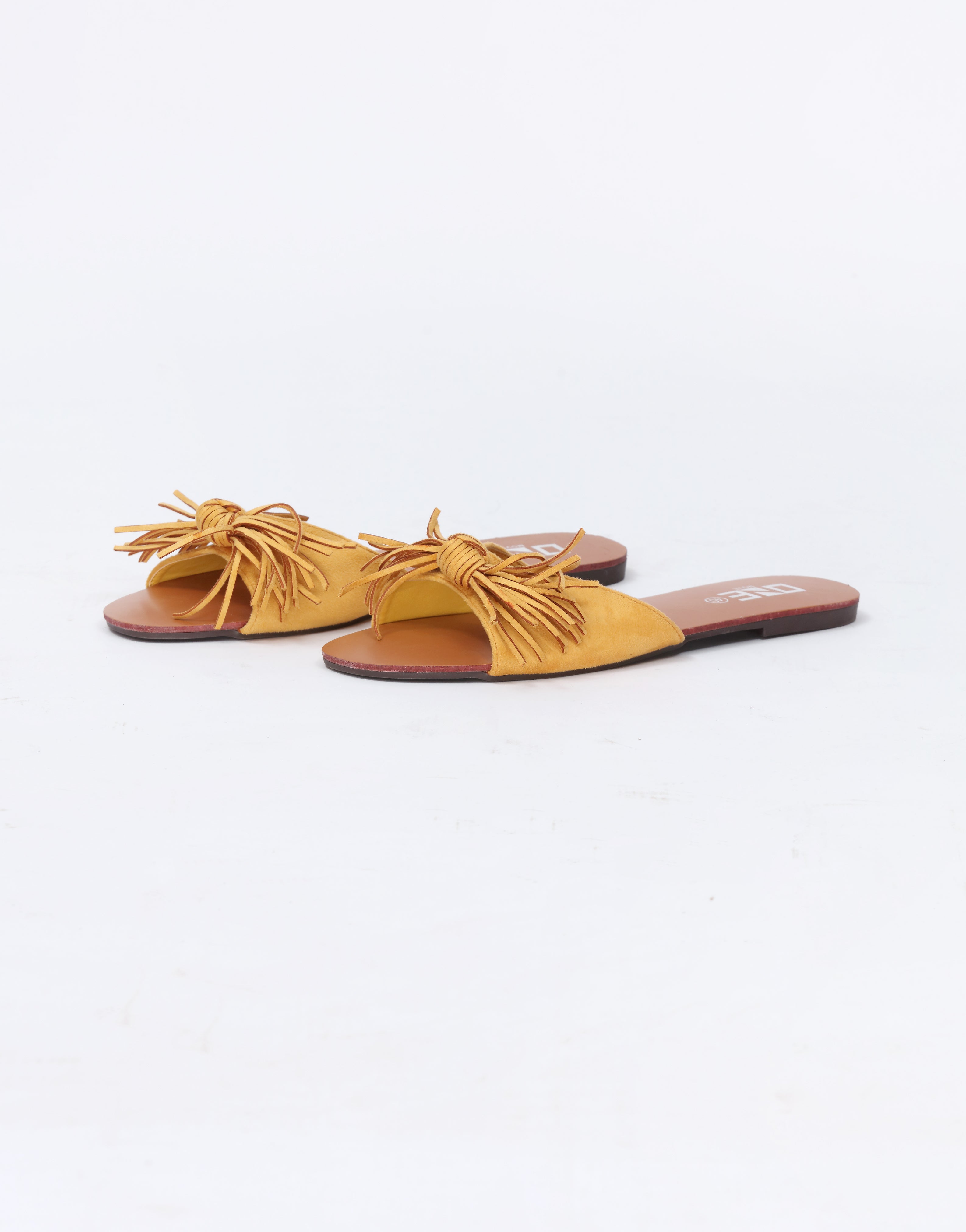 Casual Flat Slippers Camel