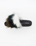 Casual Fur Slippers Panda