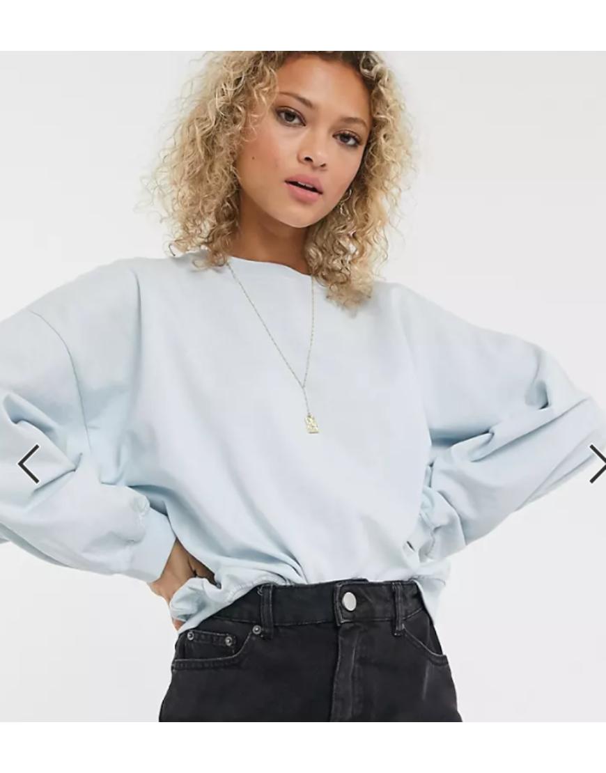 Short Body Sweatshirt Oversized