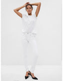 White Skinny Jeans Stretchable