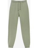 Fleece Jogger Trousers-Khaki Green