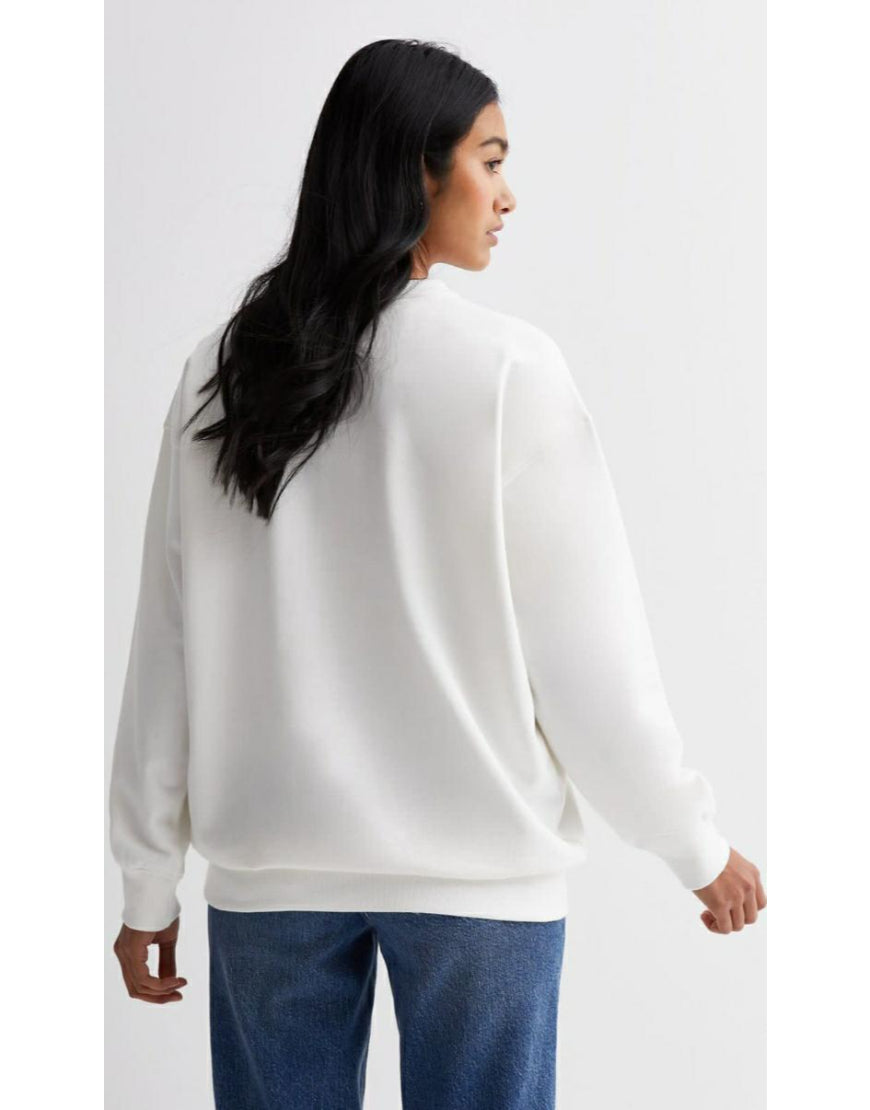 Sweatshirt in White