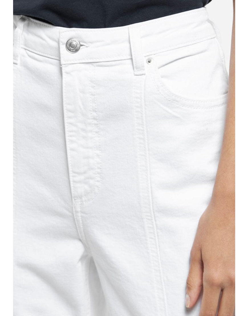 Bootcut Jeans in Off White