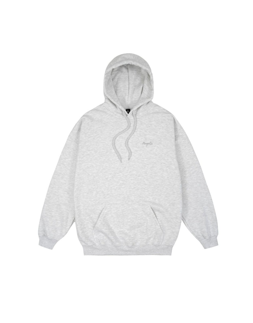 Oversized Hoodie in White and Grey