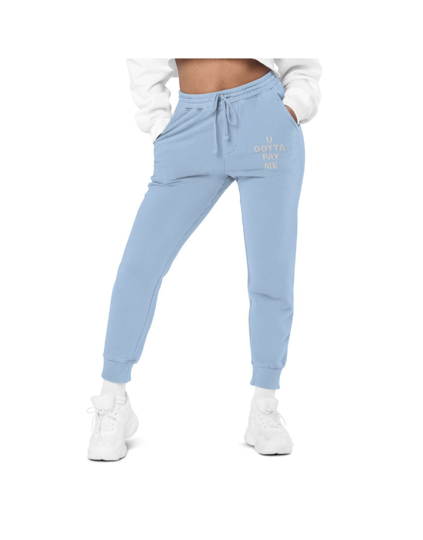 Jogger Pant in Baby Blue