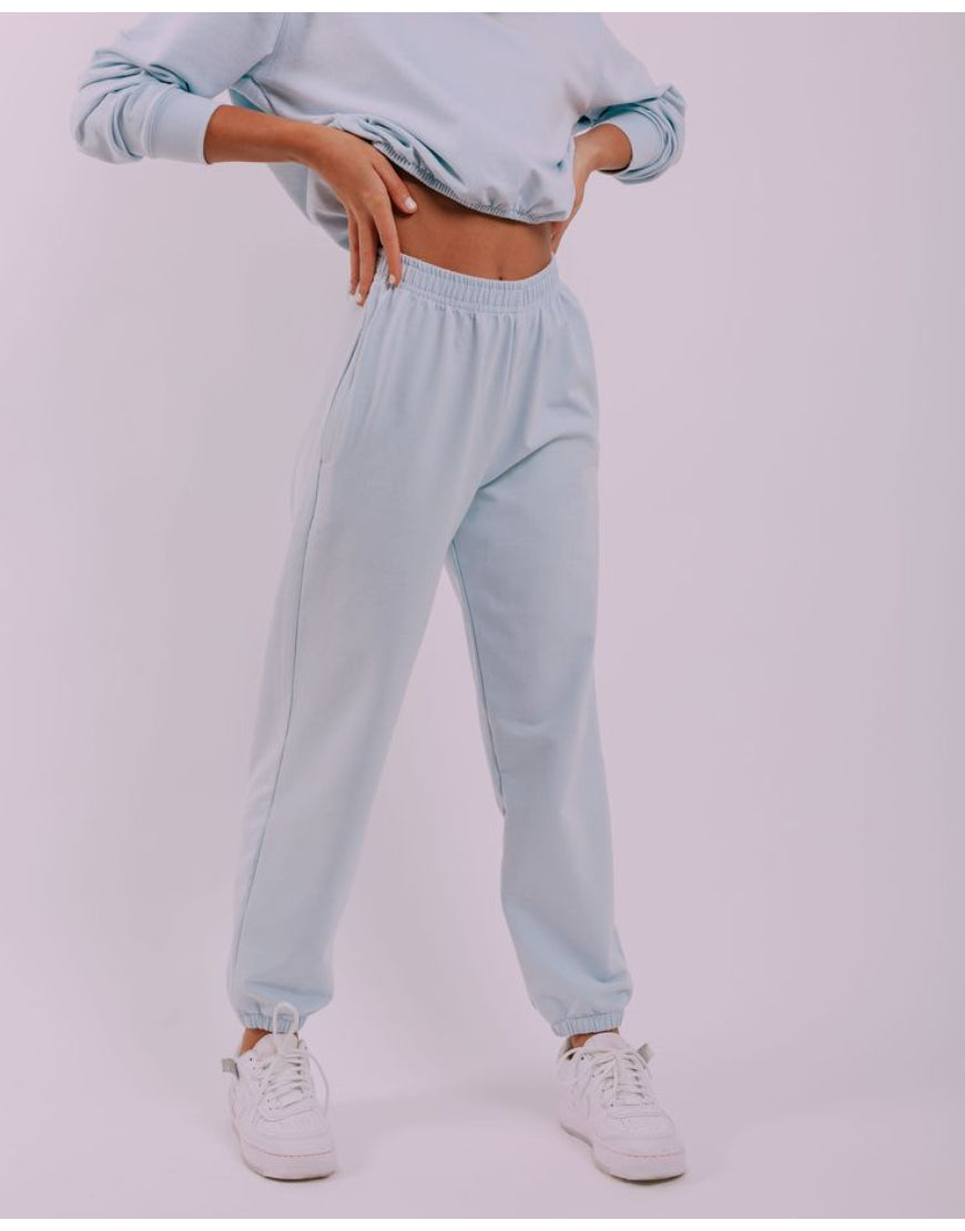 Jogger Pant in Baby Blue