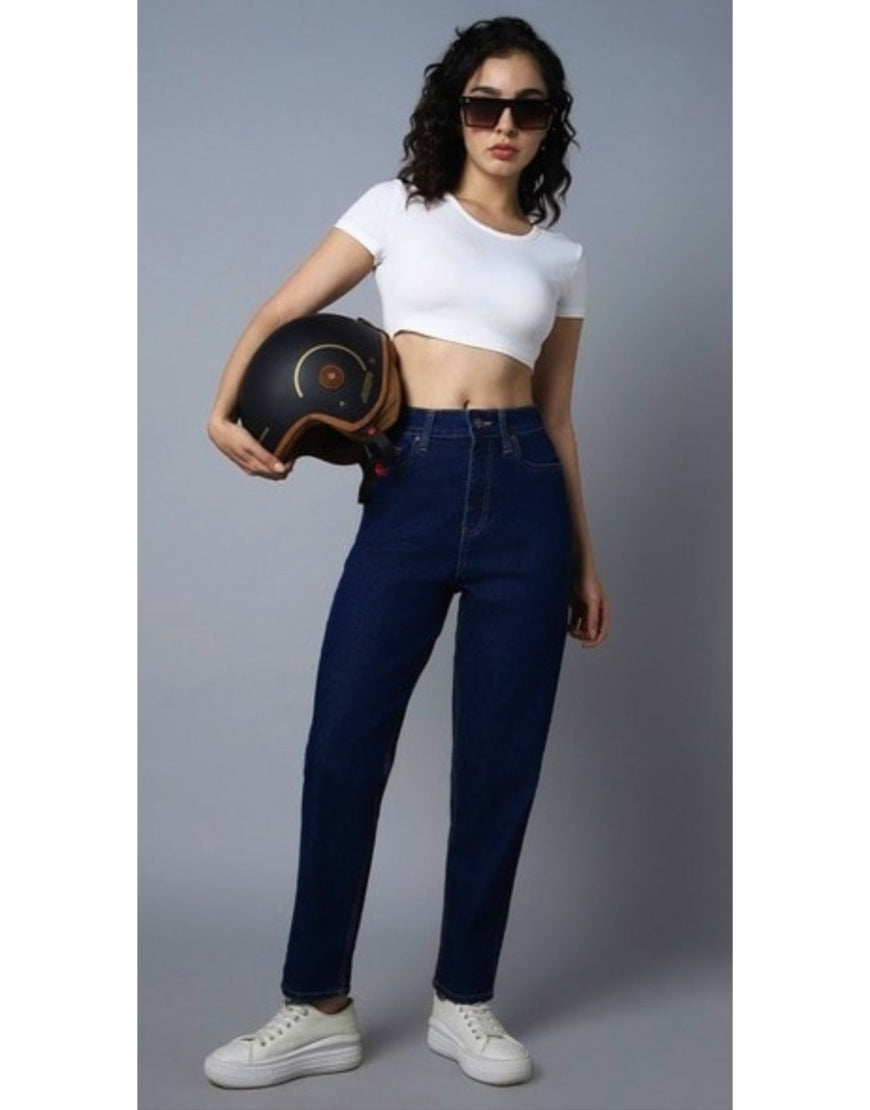 Slim Mom Jeans Indigo