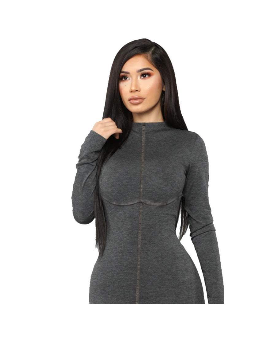 Bodycon Dress in Grey