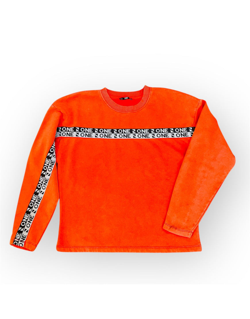 Sweatshirt in Orange