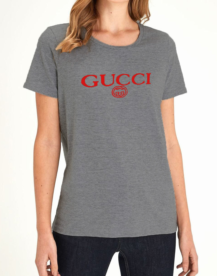 GUCCI Logo Printed T Shirt