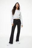 High Rise Bootcut Jeans In Black