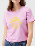Identic Basic Pink T Shirt Printed Logo