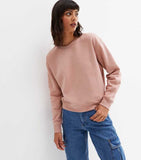New Look Sweatshirt-Baby Pink