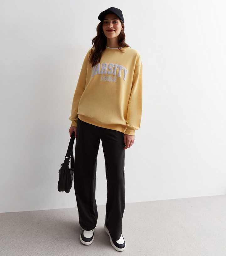 Varsity Yellow Sweatshirt